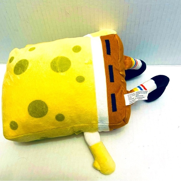 Original SpongeBob SquarePants 10” inch Plush Squeezable Toy. - Picture 5 of 7